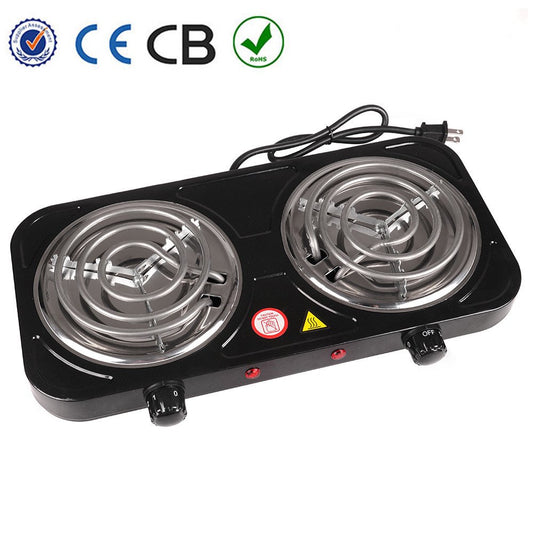 MobileChef 110V 2000W Double Burner: On-the-Go Cooking Perfection